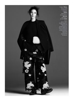 Mariacarla Boscono Works It for Glamour Italia by Alvaro Beamud Cortes ...