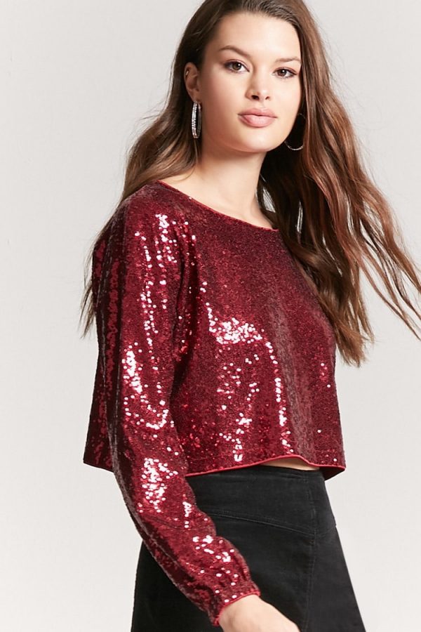 sequin tops uk