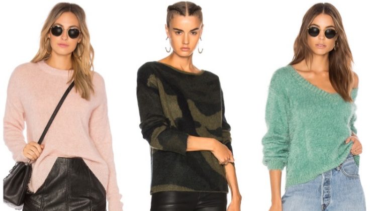 Fuzzy Sweaters for Women