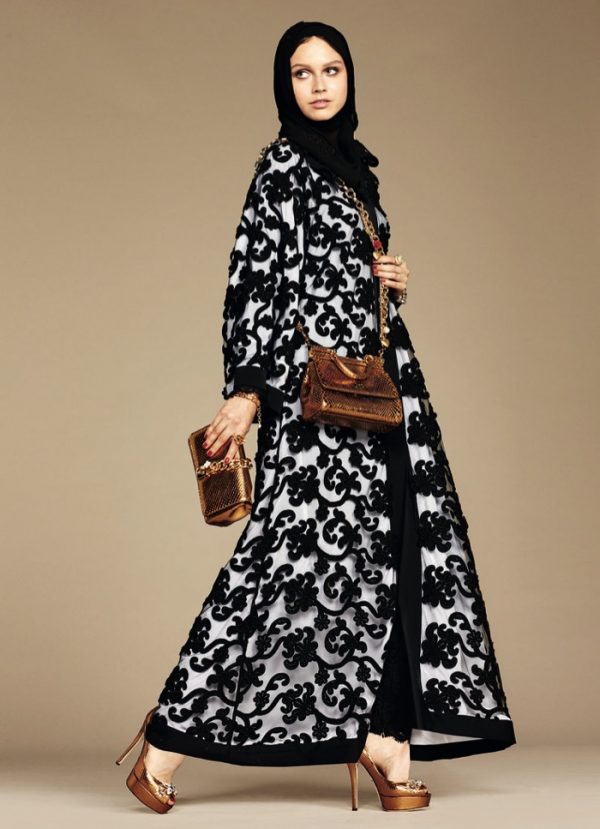 Dolce & Gabbana Hijaba Abaya Collection Photos