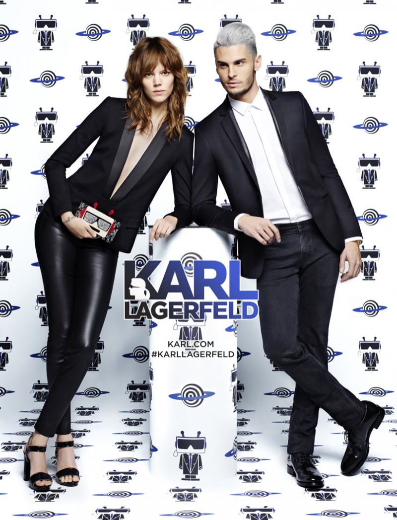Port lijn appel Karl Lagerfeld 2016 Spring / Summer Campaign