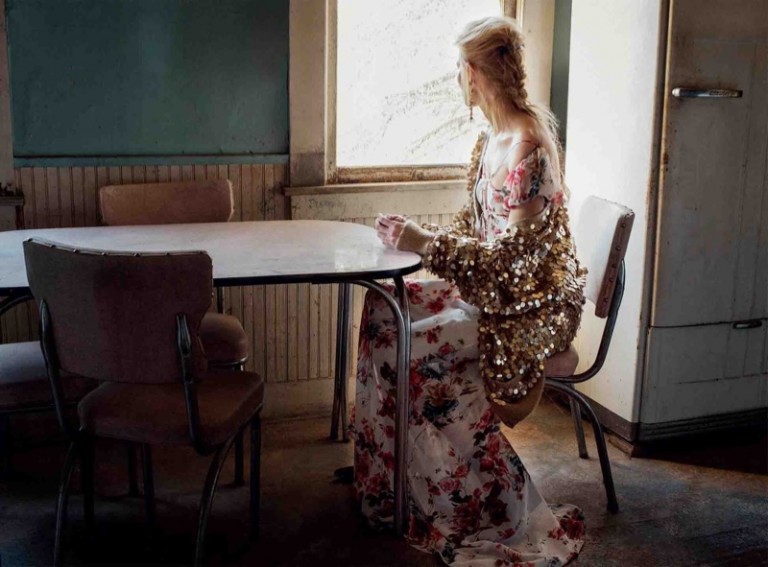 Suvi Koponen Models Romantic Dresses & Gowns in Vogue Russia – Fashion ...