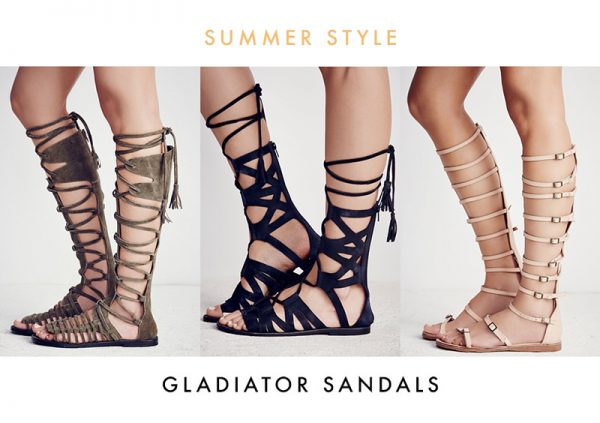 Gladiator Sandals Spring / Summer 2016 Shop