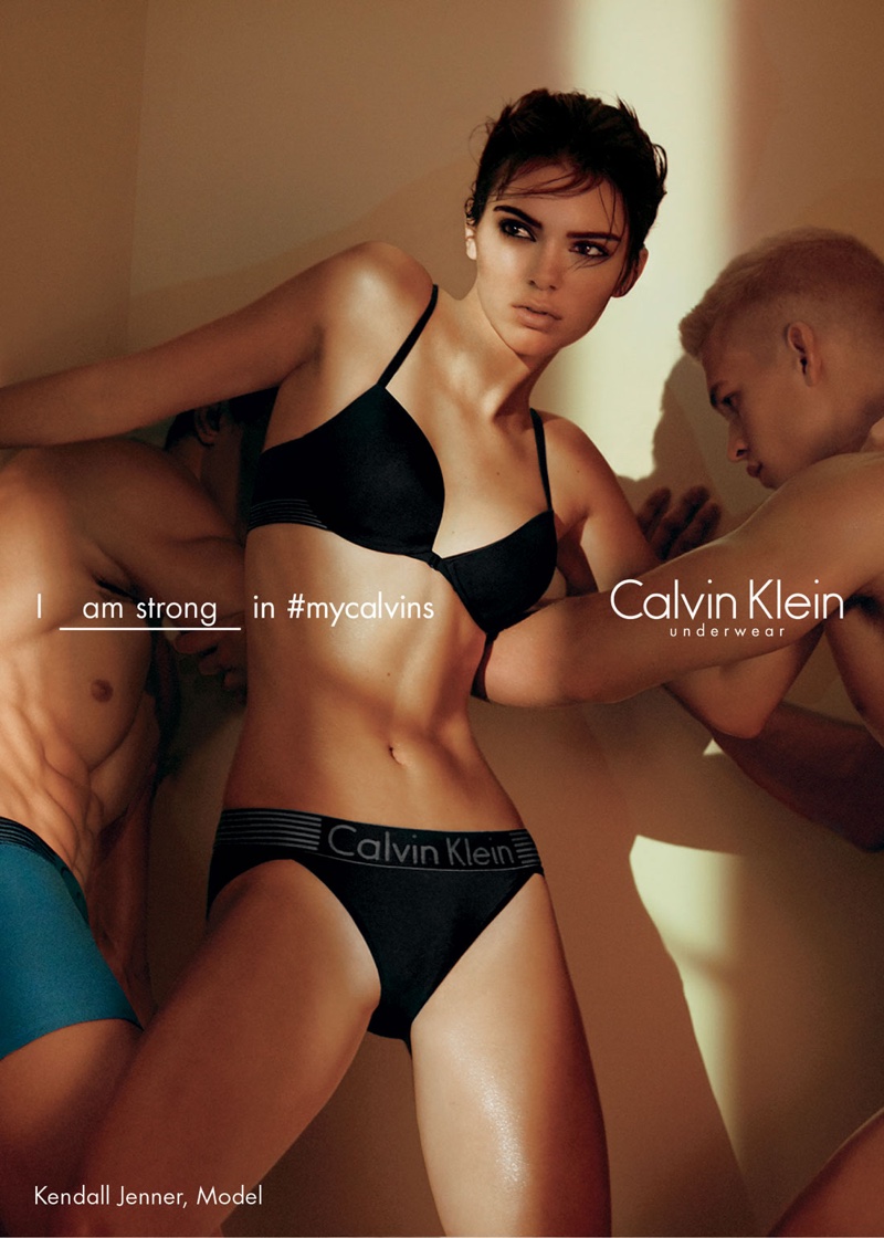 Kendall Jenner Returns For Calvin Klein S Steamy Underwear Ads