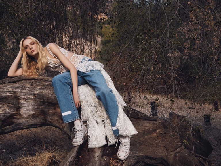 Zlata Semenko Models Boho Style for ELLE by Yelena Yemchuk – Fashion ...