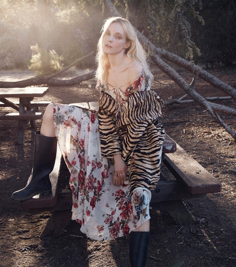 Zlata Semenko Models Boho Style for ELLE by Yelena Yemchuk – Fashion ...