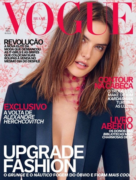 Alessandra Ambrosio Vogue Brazil April 2016 Cover