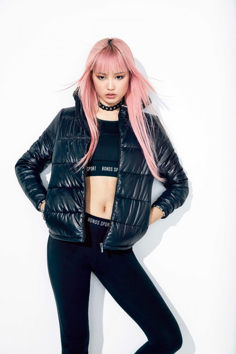 Fernanda Ly Rocks the Puffer Jacket in BONDS Campaign – Fashion Gone Rogue