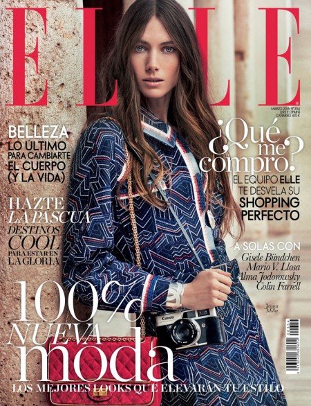 Jessica Miller Plays a Stylish Tourist in ELLE Spain by Xavi Gordo ...