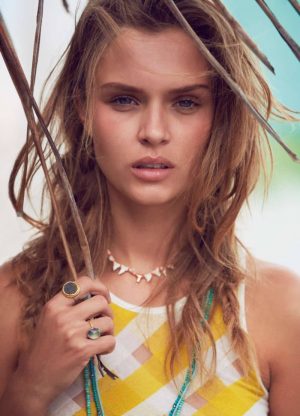 Josephine Skriver Goes Beach Casual for ELLE France Spread – Fashion ...