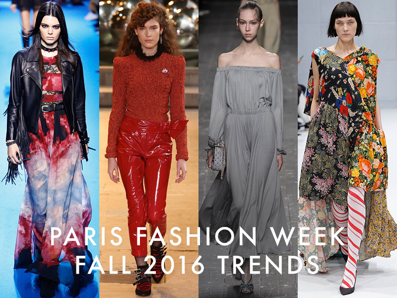 Best Runway Fashion at Paris Fashion Week Fall 2016 - Paris Fashion Week Fall  2016 Runway Trends