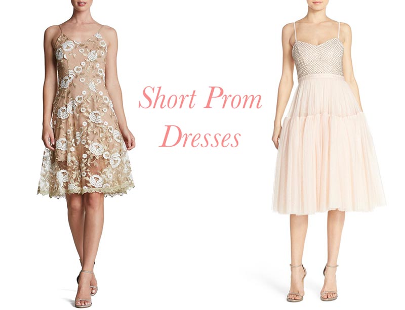 8 Short & Sweet Prom Dresses