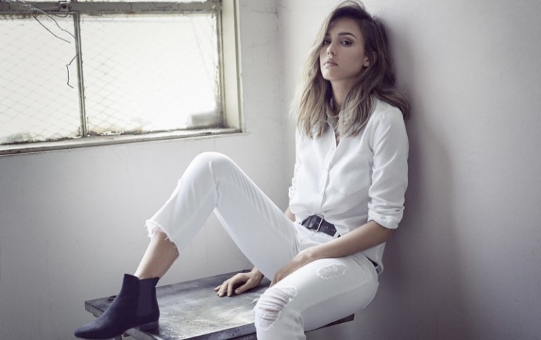 Jessica Alba DL1961 Spring 2016 Denim Campaign