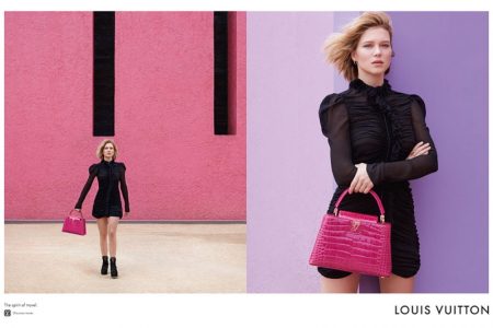 An ad campaign starring Léa Seydoux has landed Louis Vuitton on the  receiving end of copyright infringement allegations, with the Joan…