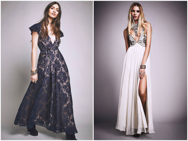 Free people long outlet prom dresses