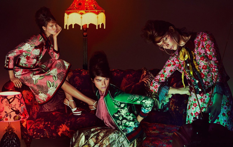 Marcele, Josefien and Alexandra star in How to Spend It editorial
