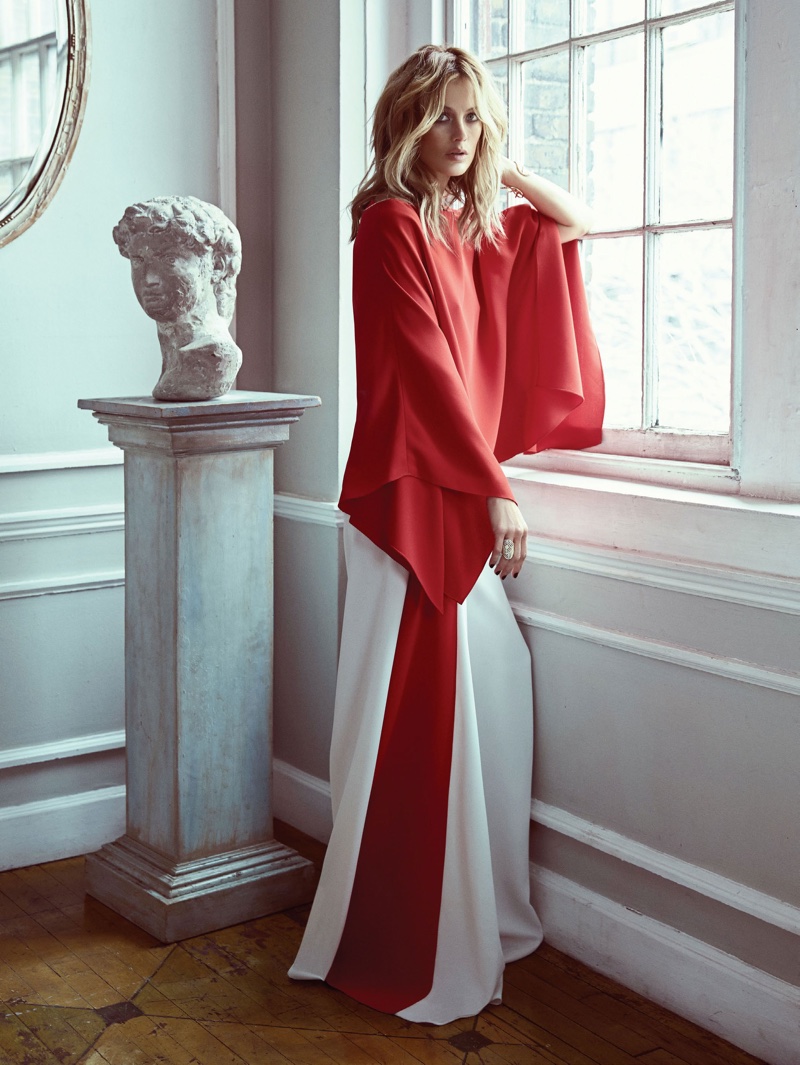 Carolyn Murphy Looks Elegant in Ralph Lauren for Vogue Korea – Fashion ...