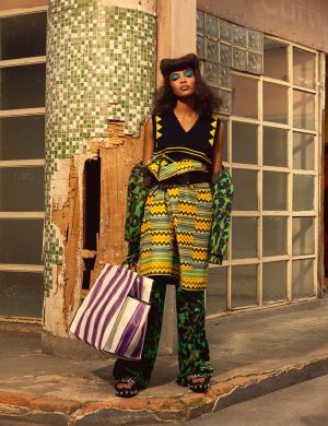 Naomi Campbell Works It in Eclectic Style for Vogue Brazil Editorial ...