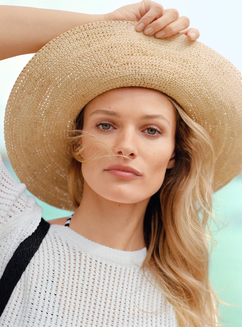 Edita Vilkeviciute Hits the Beach for Zara Home's Summer Line – Fashion ...