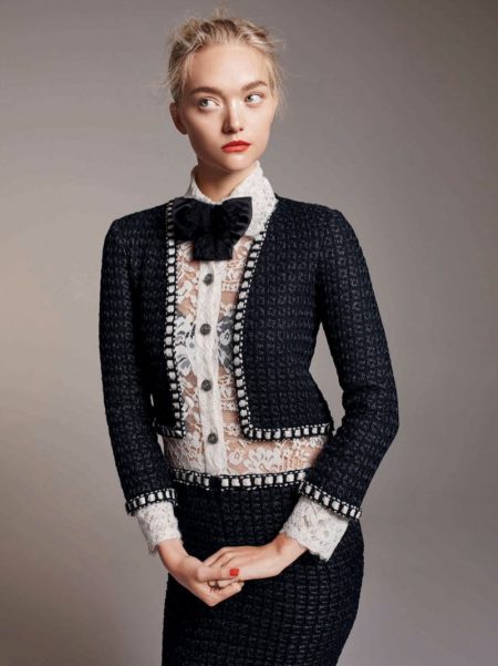 Gemma Ward Wows in Chanel Makeup Looks for ELLE Australia – Fashion ...