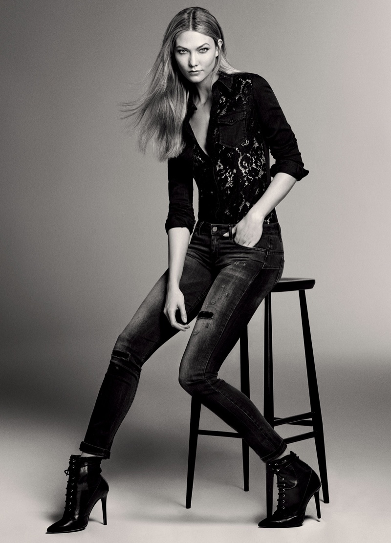Karlie Kloss & Jourdan Dunn Keep it Casual in Jo Denim – Fashion Gone Rogue