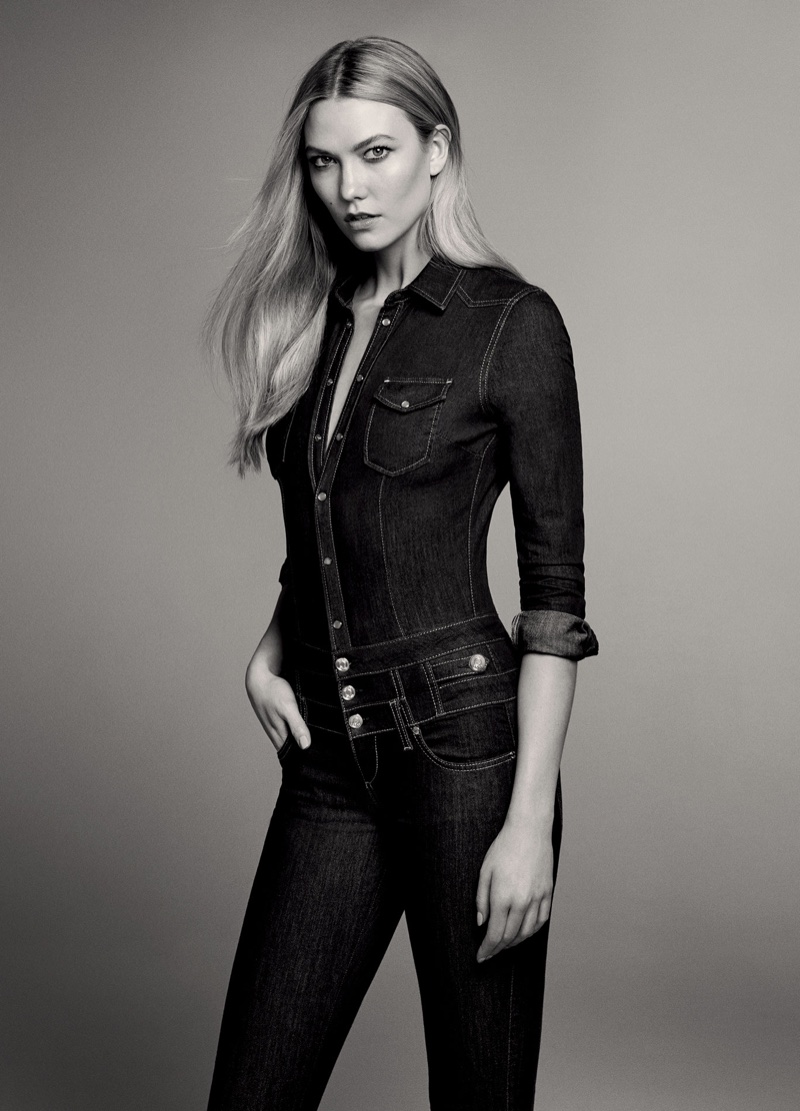Style Notes: Karlie Kloss Does Double Denim for Joe Fresh; Louis