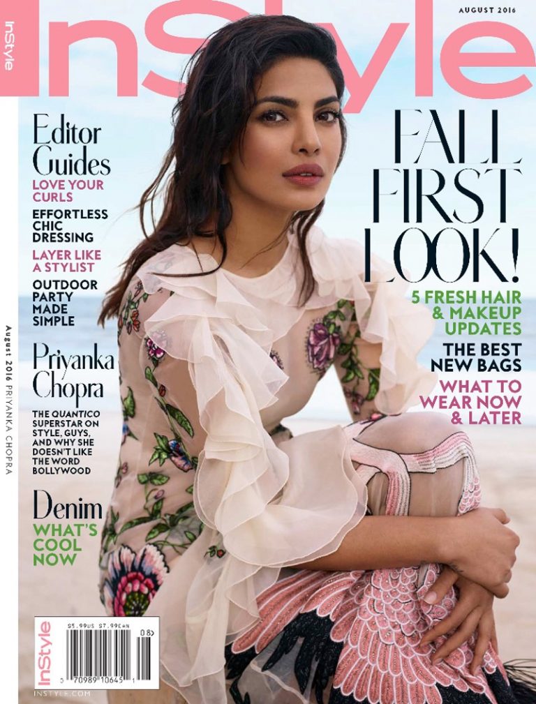 Quantico S Priyanka Chopra Stuns For Instyle Cover Story Fashion Gone Rogue