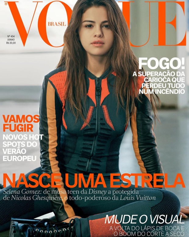 Selena Gomez Works It in Louis Vuitton for Vogue Brazil – Fashion Gone Rogue
