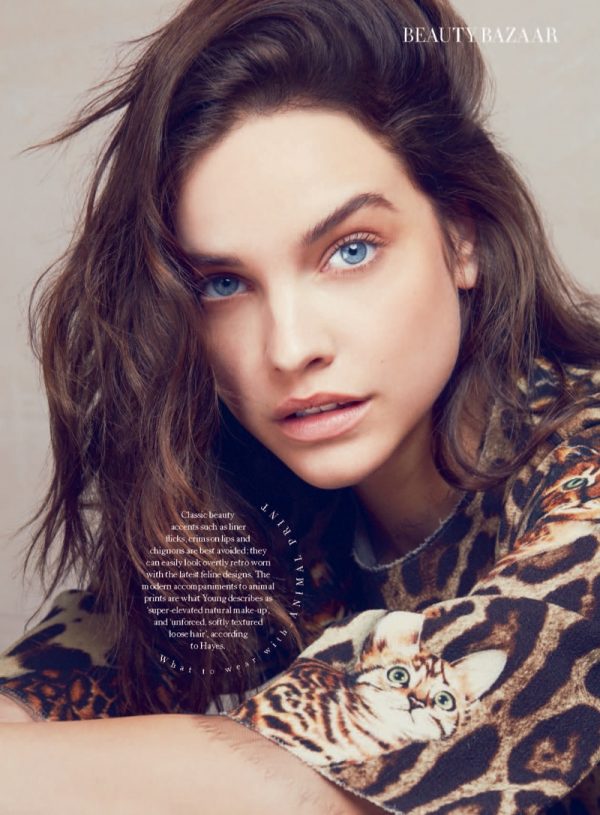 Barbara Palvin Stuns in Fall Beauty Trends for Harper's Bazaar UK ...