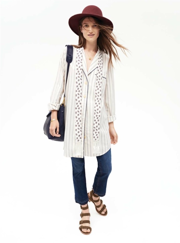 madewell autumn shirt jacket