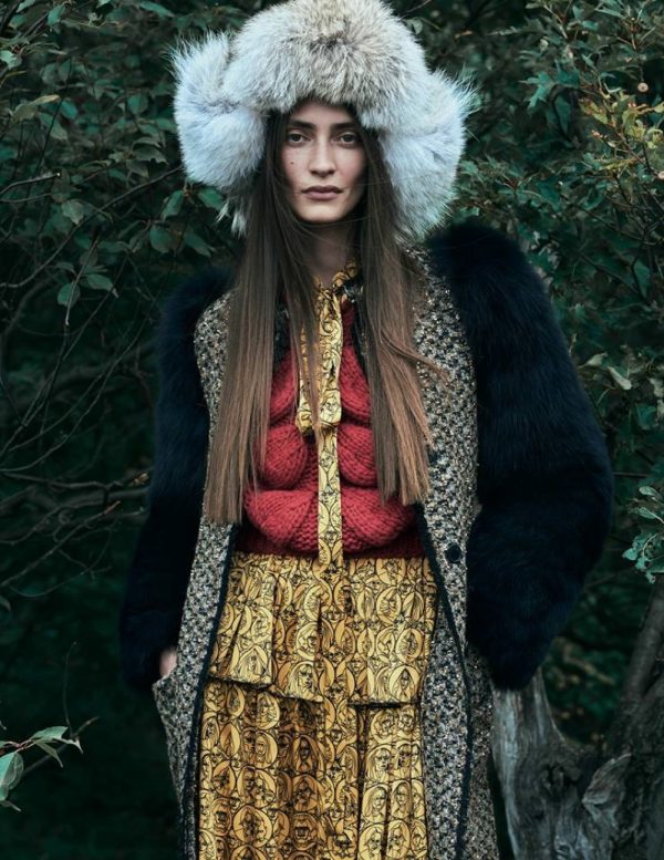 Marine Deleeuw Wears Enchanting Looks for Harper's Bazaar Mexico ...