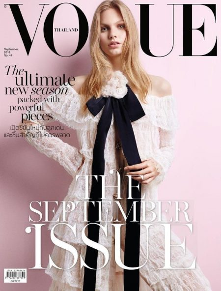 Annika Krijt is a Natural Beauty in Vogue Thailand Editorial – Fashion ...