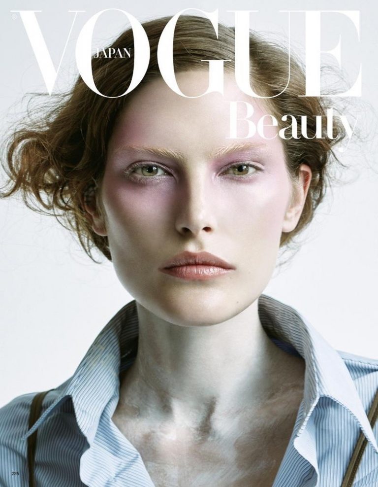 Catherine McNeil Wears Enchanting Eye Makeup Looks for Vogue Japan ...