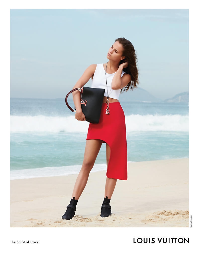 Alicia Vikander Wears a Bikini for Louis Vuitton's New Campaign