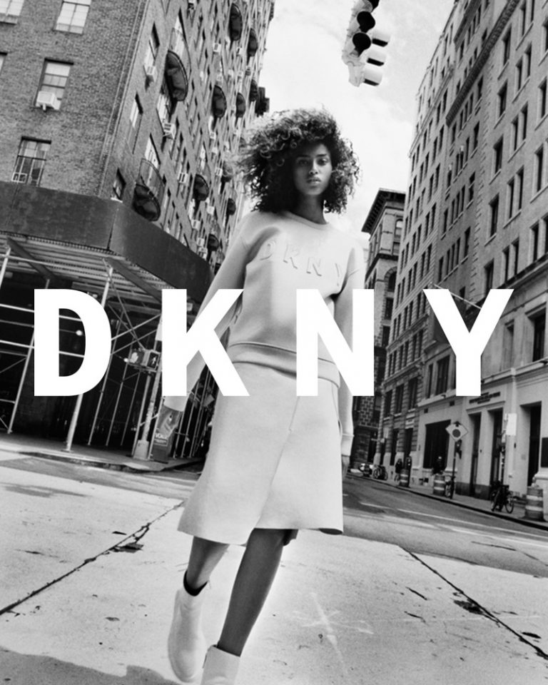 Imaan Hammam Explores the City in DKNY's Pre-Spring Ads – Fashion Gone ...