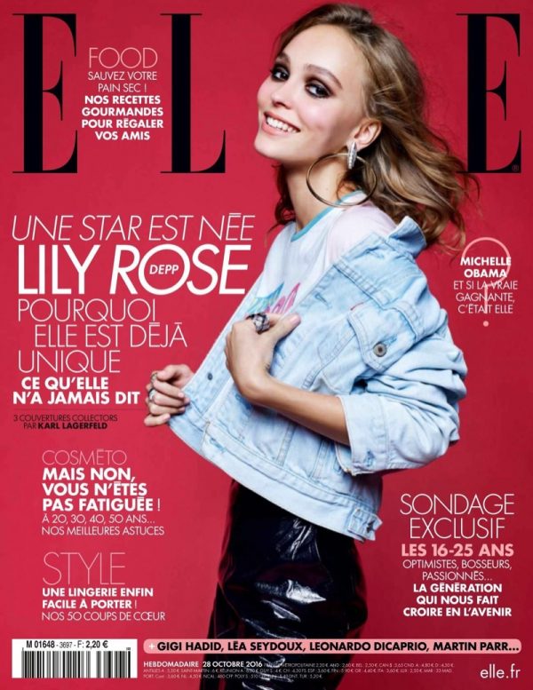 Lily-Rose Depp Poses in Casual Chic Looks for ELLE France – Fashion ...