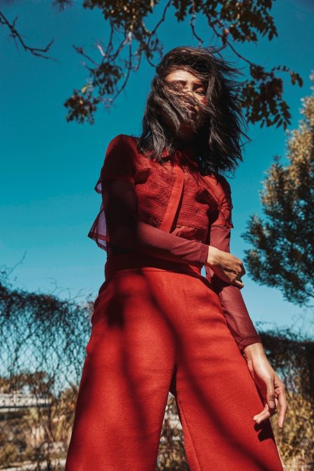 Exclusive: Yifan by Trever Hoehne in 'Red Fever' – Fashion Gone Rogue