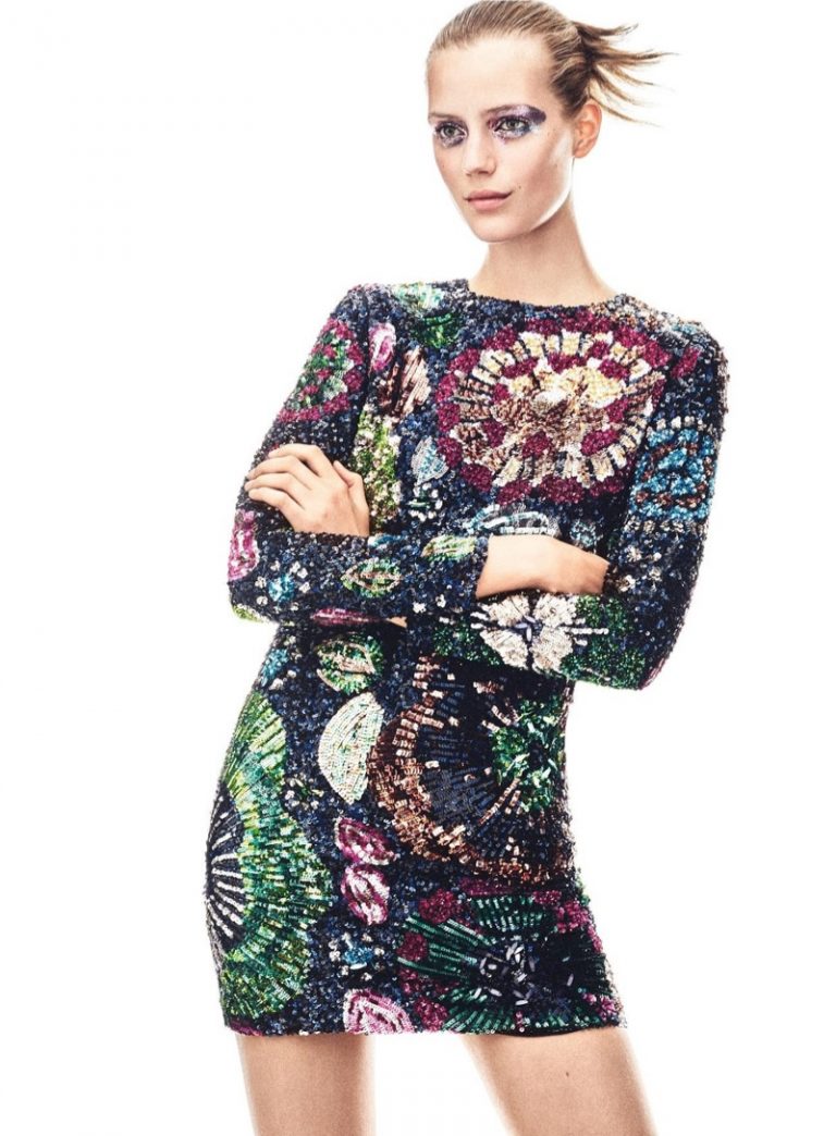 Esther Heesch Serves Sparkle & Shine for Harper's Bazaar Germany ...