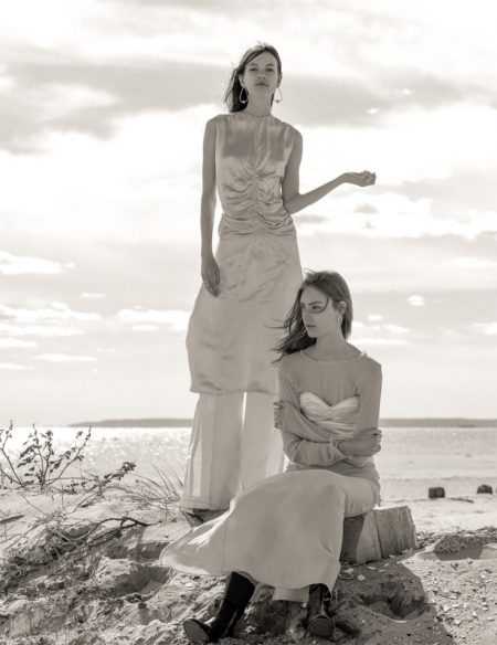 Susanne Knipper & Anniek Abma Wear Dreamy Looks for Dansk Magazine ...