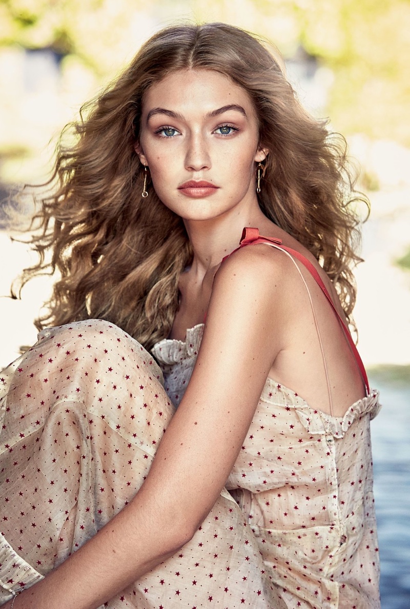 Pic: Gigi Hadid poses for Vogue Paris in nowt but her birthday suit