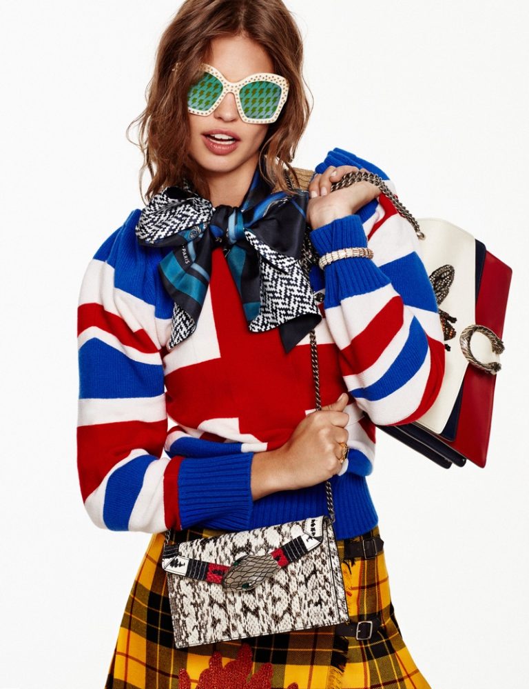 Lauren Auerbach Models Statement Fashions for ELLE Spain – Fashion Gone ...