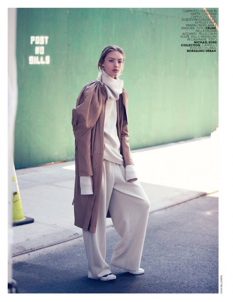 Susanne Knipper Models Autumn Street Style for Marie Claire Italy ...