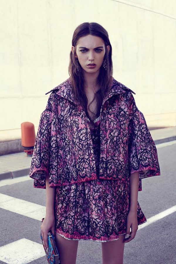 Anisia Khurmatulina Models Eclectic Styles for Glamour Mexico – Fashion ...