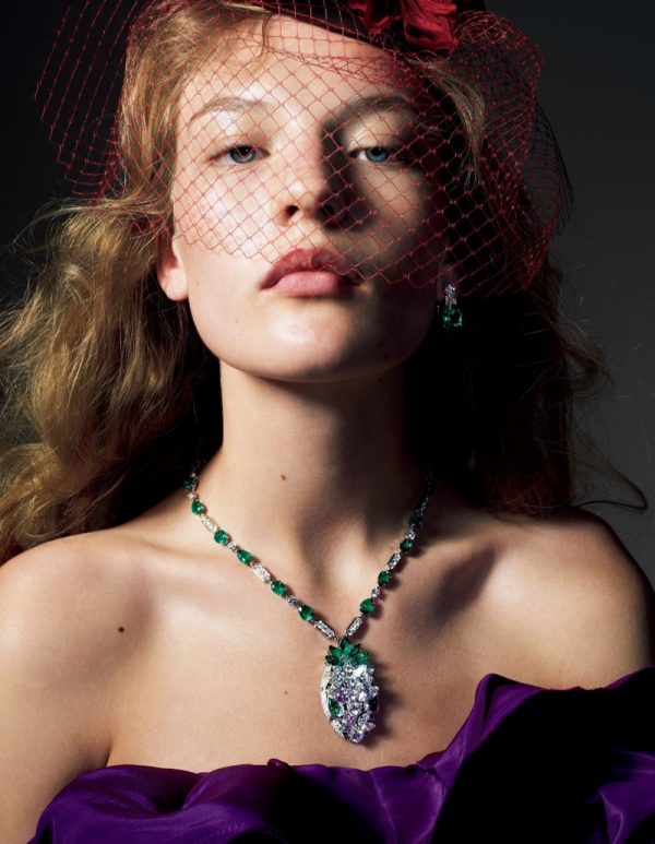 Agnes Akerlund Shines in Precious Gems for Vogue Japan – Fashion Gone Rogue
