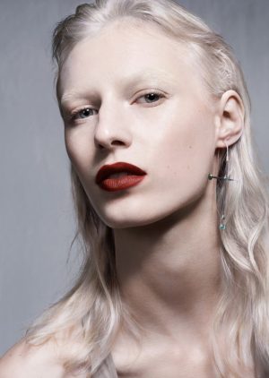 Julia Nobis Models Bold Lipstick Shades for Sunday Times Style ...