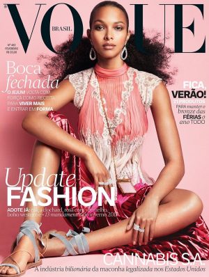 Lais Ribeiro Rocks the Spring Collections for Vogue Brazil – Fashion ...