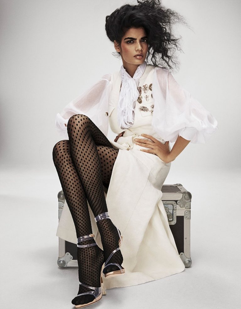 Bhumika Arora Looks 80's Glam in Grazia UK Editorial – Fashion Gone Rogue