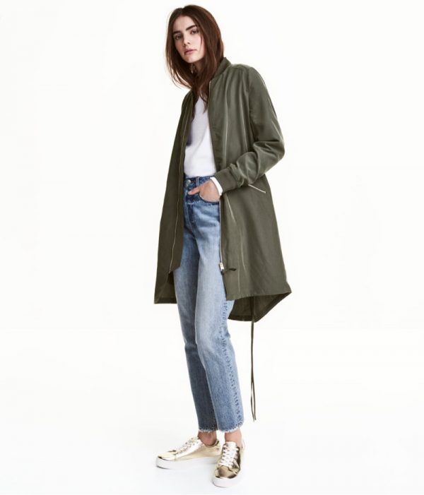 H&M Modal-Blend Parka Shop