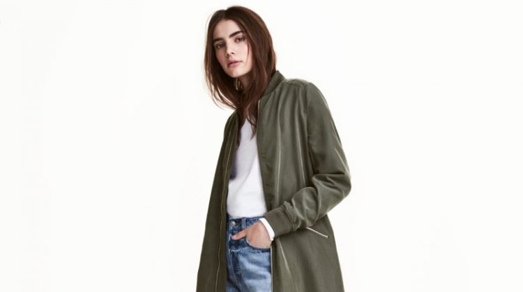 H&M serves up the perfect lightweight parka