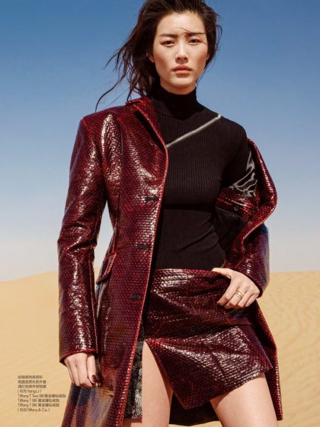 Liu Wen Dazzles in the Desert for ELLE China – Fashion Gone Rogue